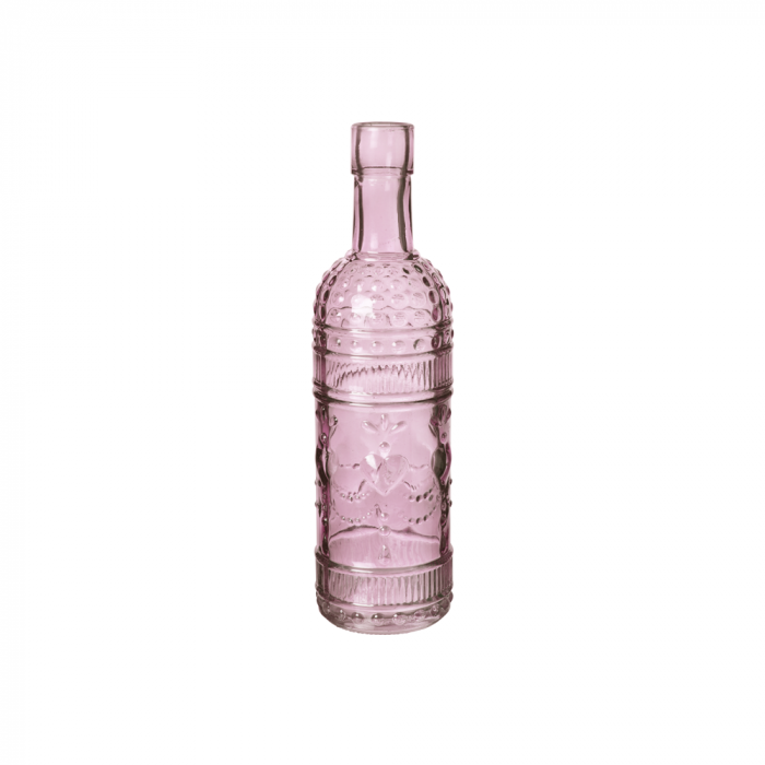 Glass - Foxton Bottle - Pink