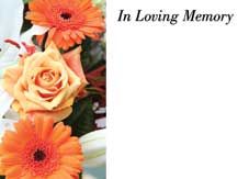 Greeting Card - In Loving Memory