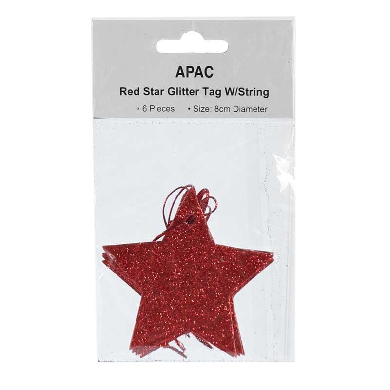 Gift Tags - Red Star