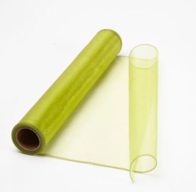 Organza - Olive Green