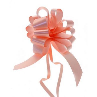 Ribbon - Pull Bow - Salmon Pink