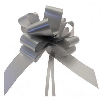 Ribbon - Pull Bow - Silver