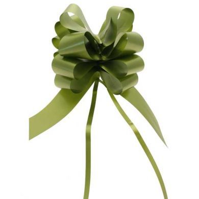 Pull Bow - Moss Green