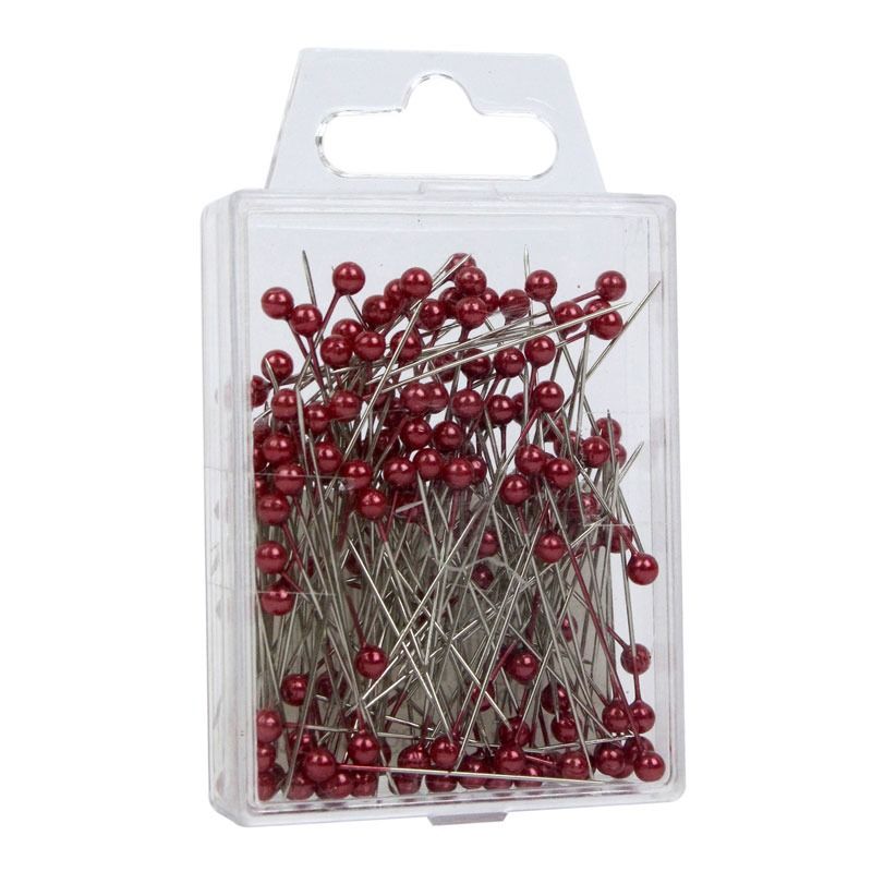 Pearl Pins - Red