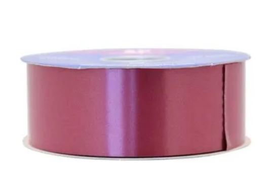 Ribbon - PolySatin - Burgundy