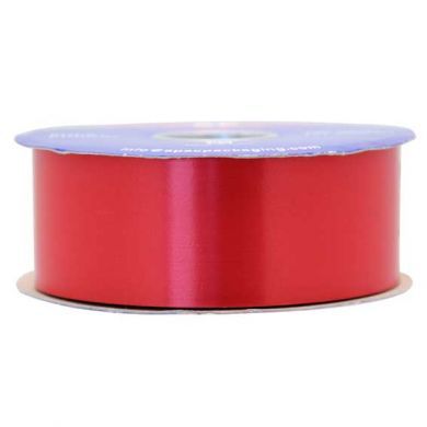 Ribbon - Poly Satin - Super Red