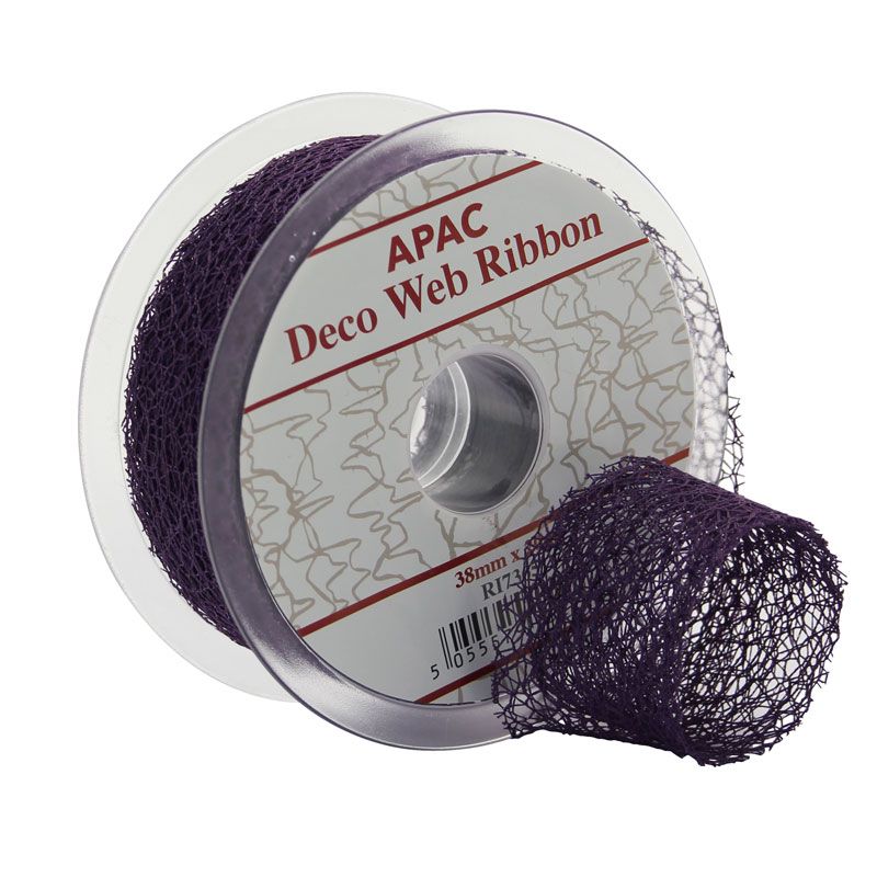 Ribbon - Deco Web - Purple
