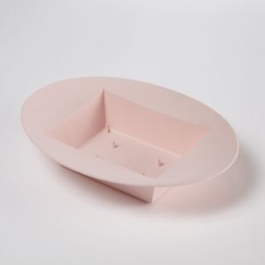 Designer Bowl - Oval -  Cream