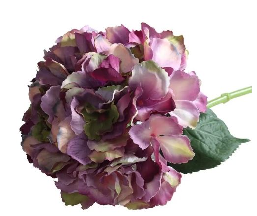 Artificial - Hydrangea Short Stem - Purple