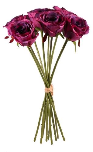 Artificial - Rose Bundle - Purple