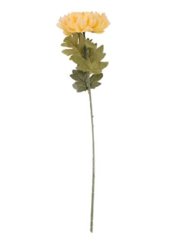 Artificial - Chrysanthemum - Yellow
