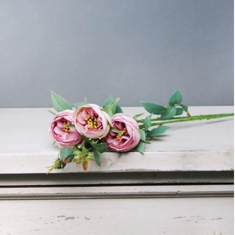 Artificial - Spray Rose - Lavender