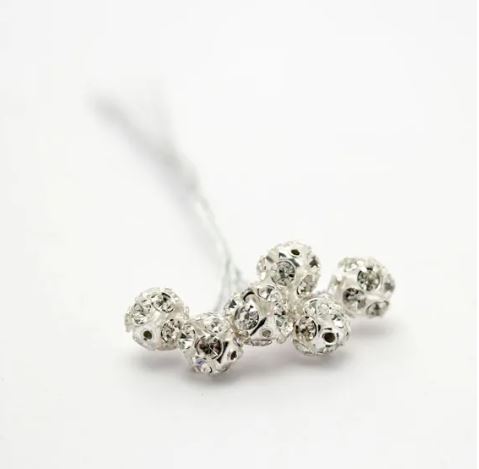 Diamante Ball on Wire