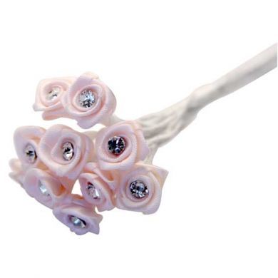 Ribbon Rose - Pale Pink